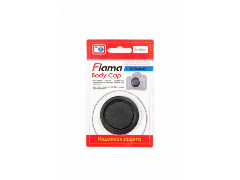 Крышка-заглушка байонетная для камеры Flama FL-BCN Body cap Nikon