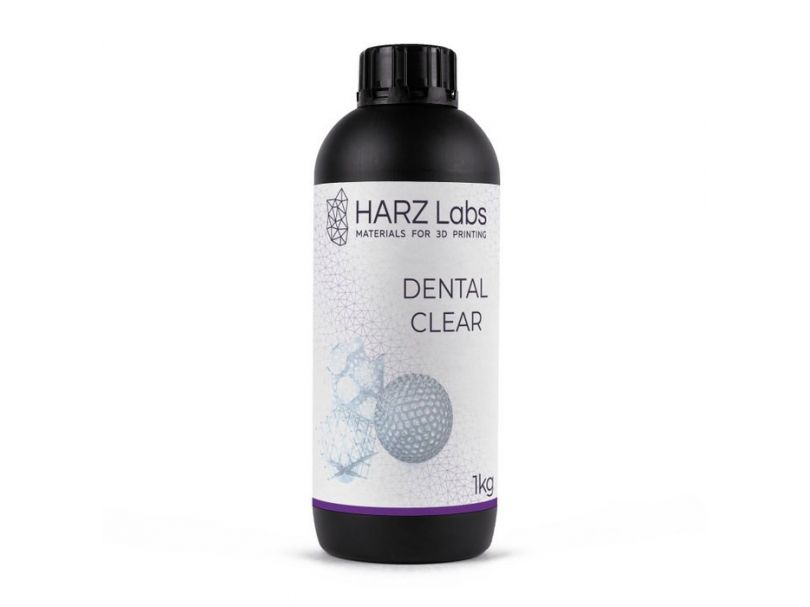 Фотополимер HARZ Labs Dental Clear LCD/DLP 1 л
