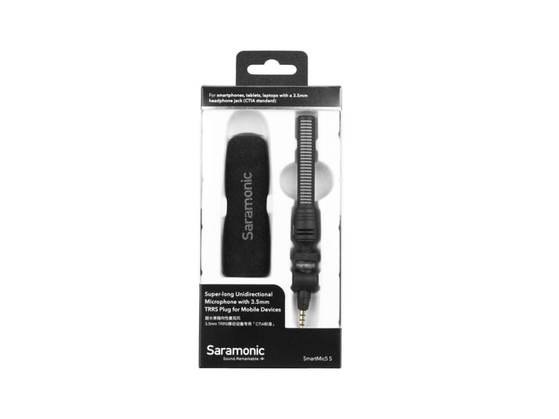 Микрофон Saramonic SmartMic5S для мобильных устройств 3.5mm TRRS