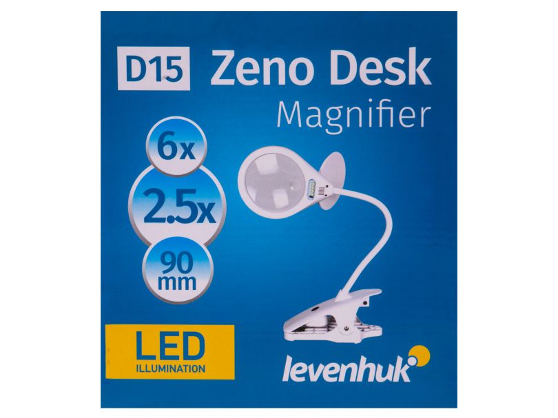 Лупа настольная Levenhuk Zeno Desk D15