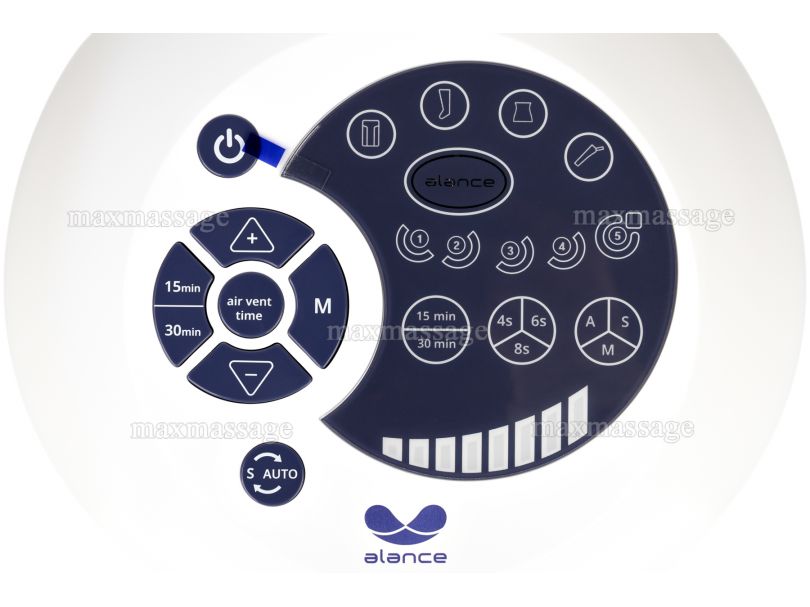 Gapo Alance Ivory Аппарат для массажа и прессотерапии, комплект «Стандарт», размер XL (манжеты для ног)