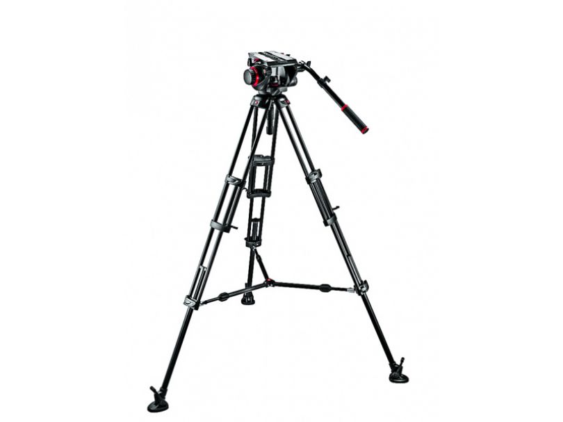 Штатив с видеоголовкой Manfrotto 509HD,545BK