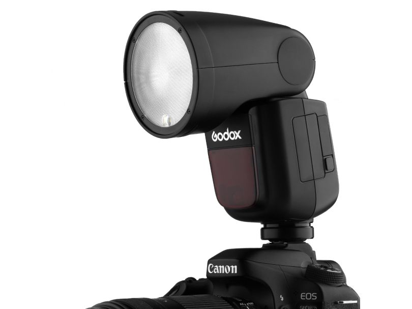 Вспышка накамерная Godox Ving V1C TTL с круглой головкой для Canon