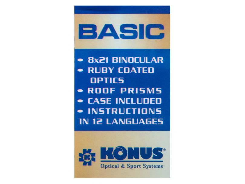 Бинокль Konus Basic 8x21