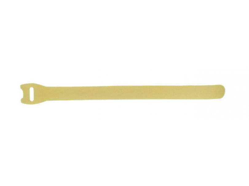 KUPO MEZ221-Y Molded EZ-Tie Cable, yellow 20/13mm x 200mm Стяжка-хомут желтая, 10 шт