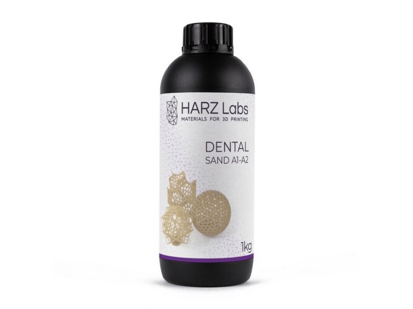 Фотополимер HARZ Labs Dental Sand A1-A2 LCD/DLP 1 л
