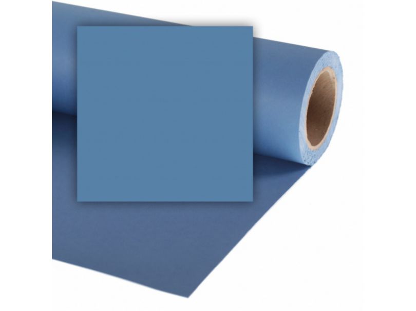Фон бумажный Colorama LL CO515 1,35 X 11 метров, цвет CHINA BLUE