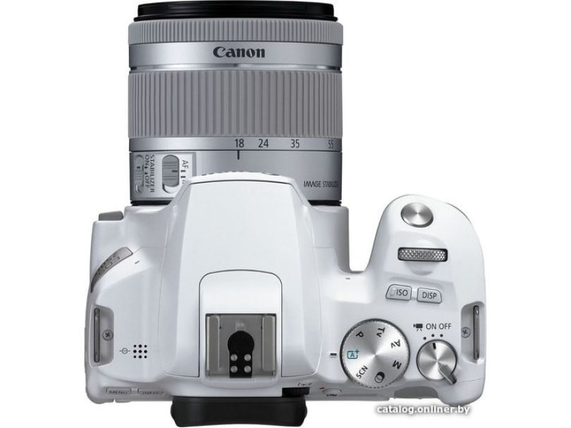 Зеркальный фотоаппарат Canon EOS 250D Kit 18-55 IS STM (белый)