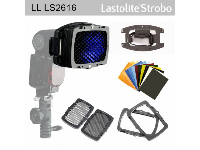 Комплект насадок Lastolite LL LS2616 Strobo Kit для компактных вспышек