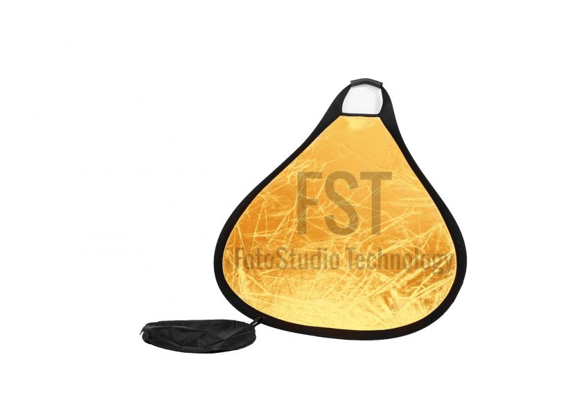 Отражатель FST TR-051 80 золото/серебро