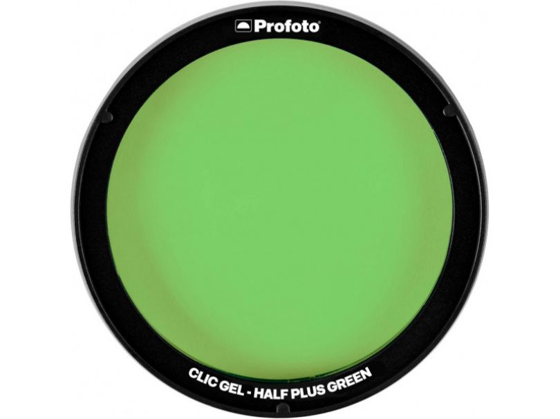 Фильтр Profoto Clic Gel Half Plus Green для A1, A1x, C1 Plus