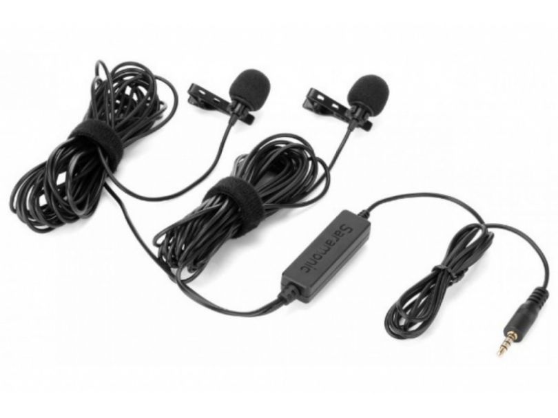 Микрофон Saramonic LavMicro 2M петличный двойной с кабелем 6м
