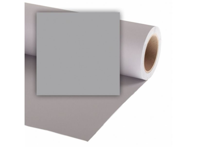 Фон бумажный Colorama LL CO505 1,35 х 11,0 м, цвет STORM GREY