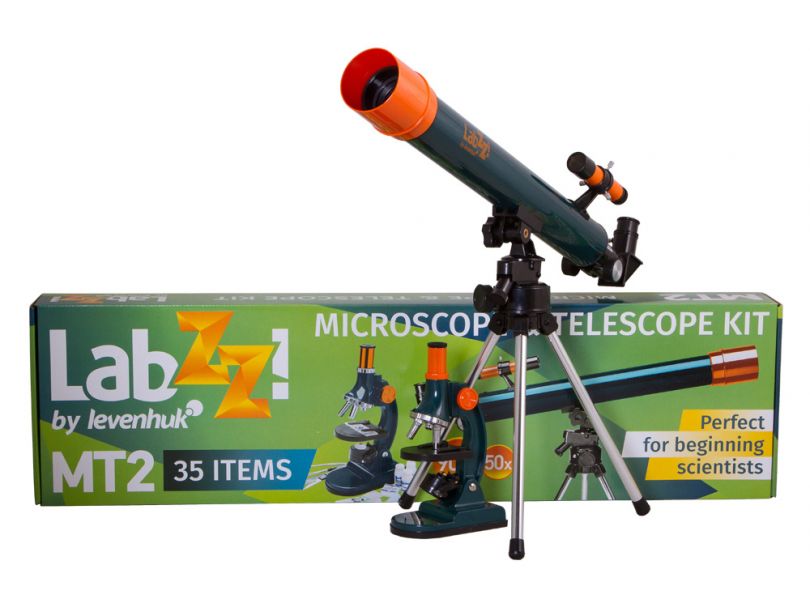 Набор Levenhuk LabZZ MT2: микроскоп и телескоп