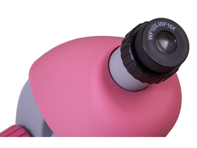 Микроскоп Bresser Junior 40–640x, розовый
