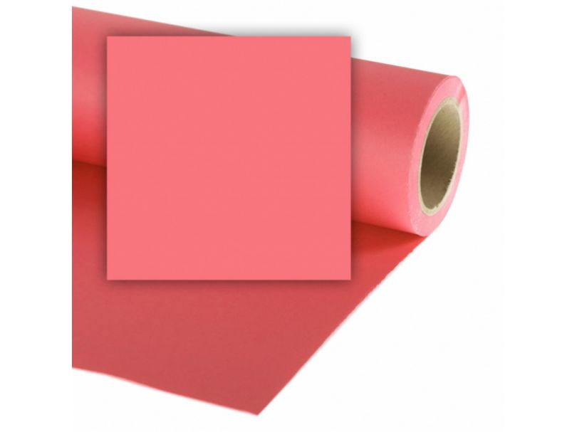 Фон бумажный Colorama LL CO546 1,35 X 11 метров, цвет CORAL PINK
