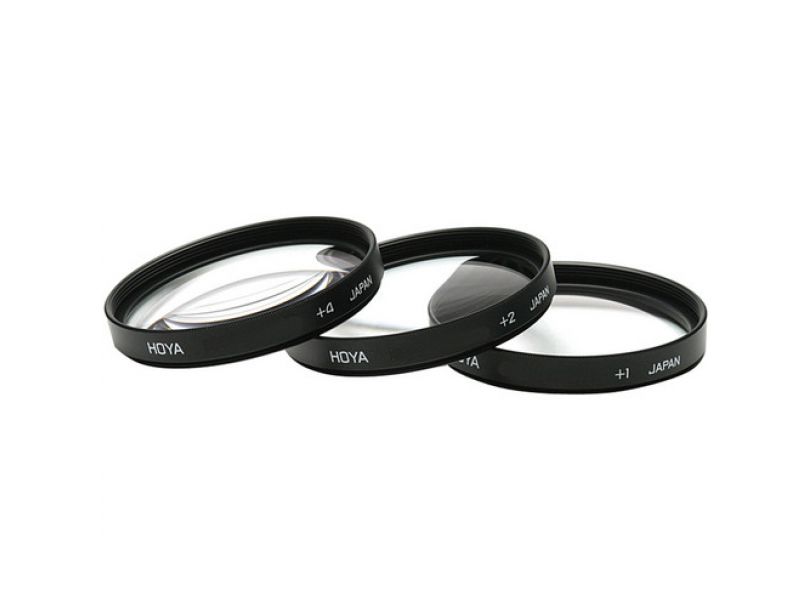 Светофильтр Hoya Close UP SET2 (+1+2+4) 55mm