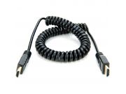 Atomos Coiled Full HDMI to Full HDMI Cable (30cm)