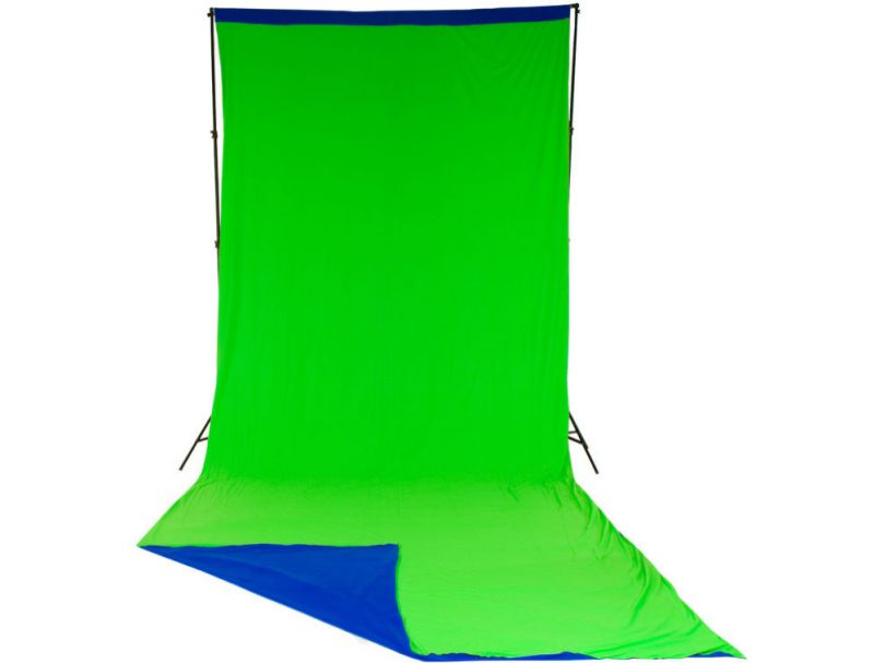 Фон хромакейный Lastolite LL LC5887 (синий/зеленый) без рамы (3x7м)