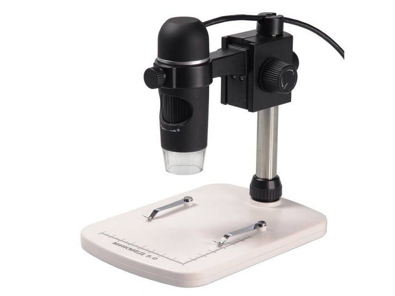 Цифровой USB-микроскоп со штативом МИКМЕД 5.0