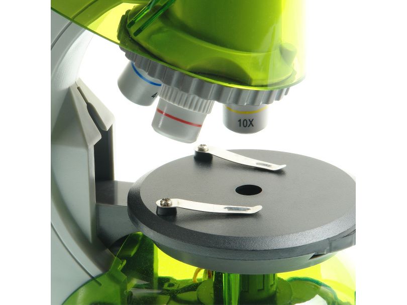 Микроскоп Микромед Атом 40x-640x (лайм)
